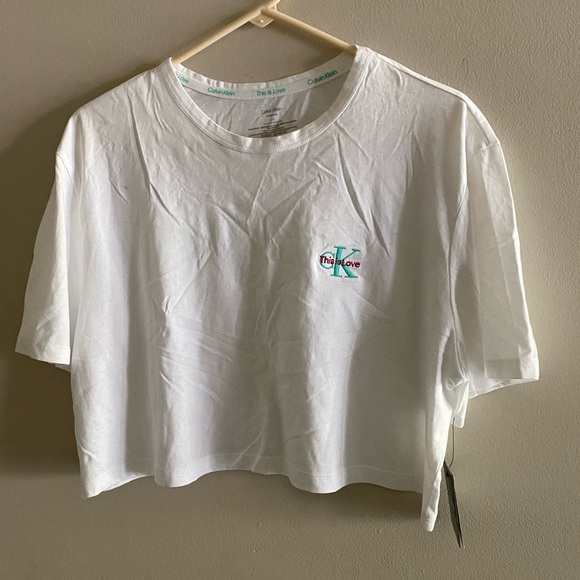 Calvin Klein Pride This Is Love Plus Size Sleep T-Shirt NWT - Picture 1 of 3